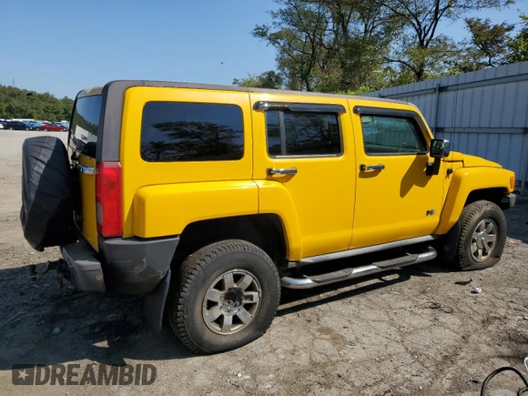 2007 Hummer H3 SUV with VIN 5GTDN13E178121818, listed as a Copart auction lot 73537054 with 212,037 mi miles and Clean Title. Bid and sale history available at carsss.com. Image 3.