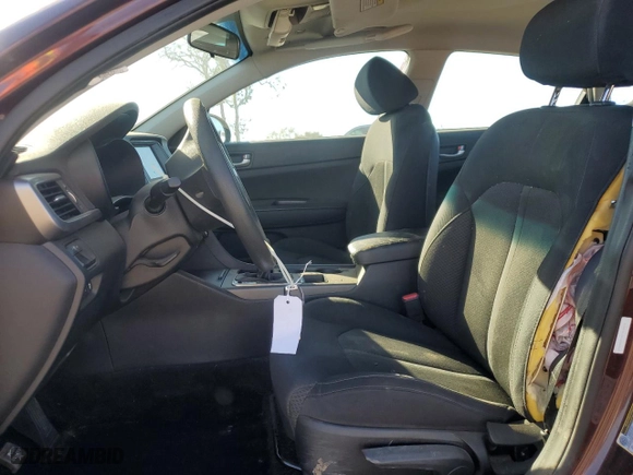 2018 Kia Optima S with VIN 5XXGT4L34JG184457, listed as a Copart auction lot 50050405 with 91,222 mi miles and Salvage Title. Bid and sale history available at carsss.com. Image 7.