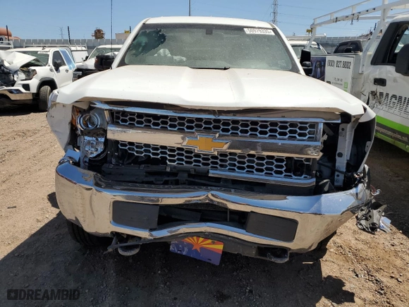 2019 Chevrolet Silverado 2500HD Work Truck with VIN 2GC2CREG9K1135589, listed as a Copart auction lot 50979335 with 0 mi miles and Salvage Title. Bid and sale history available at carsss.com. Image 5.