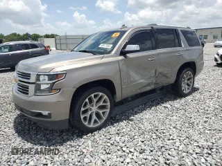 2017 Chevrolet Tahoe Premier with VIN 1GNSKCKC0HR240286, listed as a Copart auction lot 60917665 with 108,274 mi miles and Salvage title. Bid and sale history available at DreamBid. Image 1.