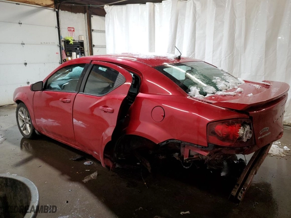 2011 Dodge Avenger Heat with VIN 1B3BD1FG9BN591086, listed as a Copart auction lot 42751895 with 114,352 mi miles and Salvage Title. Bid and sale history available at carsss.com. Image 2.