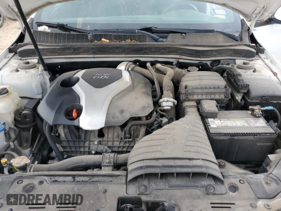 2015 Kia Optima SX Turbo with VIN 5XXGR4A64FG412377, listed as a Copart auction lot 54927505 with 65,481 mi miles and Clean title. Bid and sale history available at DreamBid. Image 11.