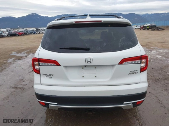 2021 Honda Pilot Elite with VIN 5FNYF6H03MB044154, listed as a IAAI auction lot 41050202 with 60,331 mi miles. Bid and sale history available at carsss.com. Image 16.