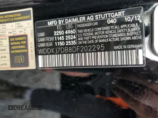2013 Mercedes-Benz E 550 z VIN WDDKJ7DB8DF202295, wystawiony jako Copart lot #47664525 z przebiegiem 150 329 mil mil oraz Szkoda całkowita • Salvage title. Historia ofert i sprzedaży dostępna na DreamBid. Obrazek 12.