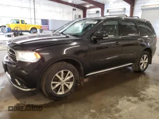 2016 Dodge Durango Limited with VIN 1C4RDJDG9GC485384, listed as a Copart auction lot 51991635 with 241,342 mi miles and Salvage title. Bid and sale history available at DreamBid. Image 1.