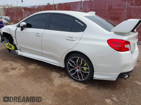 2021 Subaru WRX STI with VIN JF1VA2E65M9806189, listed as a IAAI auction lot 41876504 with 56,666 mi miles and . Bid and sale history available at DreamBid. Image 3.