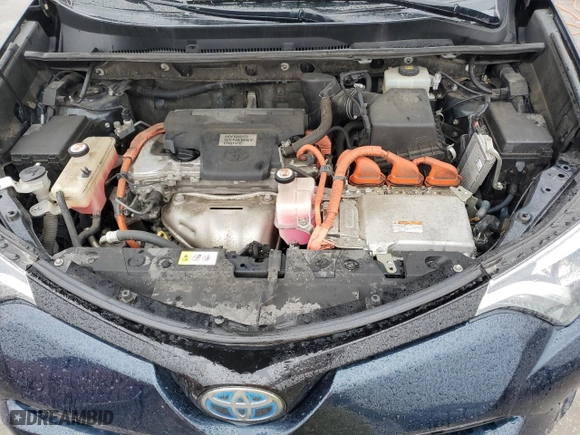 2017 Toyota RAV4 Hybrid SE with VIN JTMJJREVXHD095231, listed as a Copart auction lot 81166054 with 276,374 mi miles and Salvage Title. Bid and sale history available at carsss.com. Image 12.