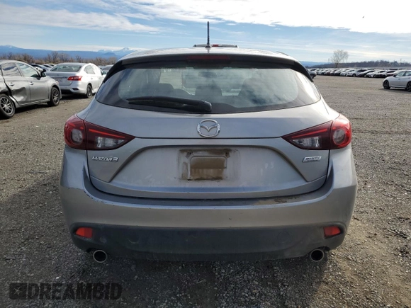 2014 Mazda 3 i Sport with VIN JM1BM1K77E1204051, listed as a Copart auction lot 44277765 with 118,243 mi miles and Salvage Title. Bid and sale history available at DreamBid. Image 6.