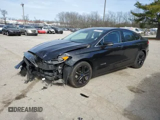 2019 Ford Fusion Hybrid Titanium with VIN 3FA6P0RU0KR144636, listed as a Copart auction lot 44357323 with 100,146 mi miles. Bid and sale history available at carsss.com. Image 1.