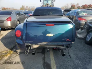 2005 Chevrolet SSR LS z VIN 1GCES14H55B117798, wystawiony jako Copart lot #77615954 z przebiegiem 63 383 mil mil oraz Szkody całkowita. Historia ofert i sprzedaży dostępna na DreamBid. Obrazek 6.