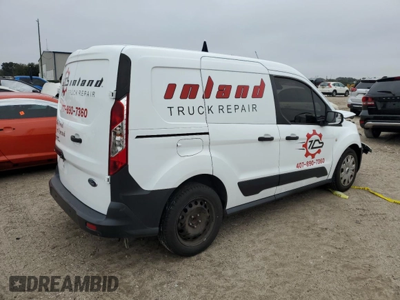 2019 Ford Transit Connect XL with VIN NM0LS6E24K1423291, listed as a Copart auction lot 42086445 with 47,998 mi miles and Salvage title. Bid and sale history available at DreamBid. Image 3.