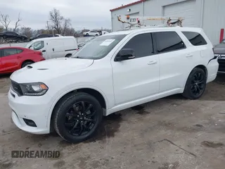 2019 Dodge Durango R/T with VIN 1C4SDJCT3KC848271, listed as a IAAI auction lot 41903122 with 85,704 mi miles and . Bid and sale history available at carsss.com. Image 2.