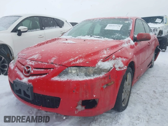 2007 Mazda 6 i Sport VE with VIN 1YVHP84C275M00618, listed as a IAAI auction lot 41611274 with 153,691 mi miles and . Bid and sale history available at DreamBid. Image 2.