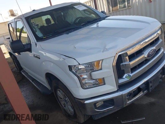 2017 Ford F-150 XL with VIN 1FTEW1C88HKD45868, listed as a IAAI auction lot 42004050 with 134,948 mi miles. Bid and sale history available at carsss.com. Image 1.