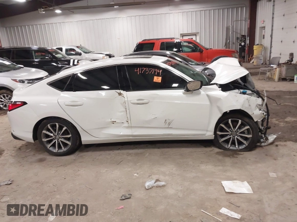2025 Acura Integra with VIN 19UDE4H22SA004873, listed as a IAAI auction lot 41737194 with 2,377 mi miles and . Bid and sale history available at DreamBid. Image 13.