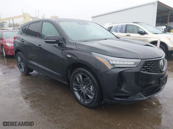 2023 Acura RDX w/A-Spec Package with VIN 5J8TC2H65PL011711, listed as a IAAI auction lot 41354679 with 20,432 mi miles. Bid and sale history available at carsss.com. Image 1.
