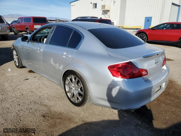 2012 Infiniti G37 Sedan Journey with VIN JN1CV6AP9CM621766, listed as a Copart auction lot 43709585 with 233,403 mi miles and Salvage Title. Bid and sale history available at carsss.com. Image 2.