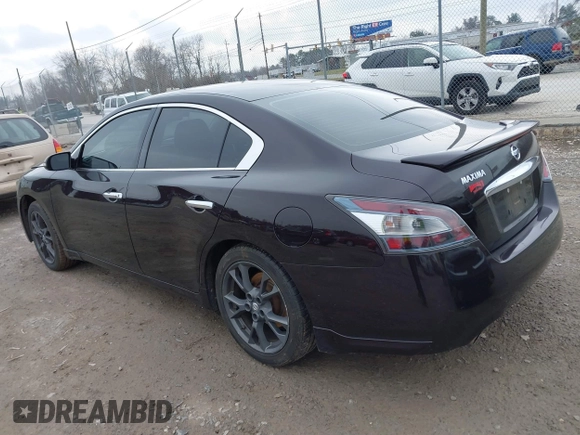 2014 Nissan Maxima SV z VIN 1N4AA5AP2EC456040, wystawiony jako IAAI lot #41617295 z przebiegiem 220 033 mil mil oraz . Historia ofert i sprzedaży dostępna na DreamBid. Obrazek 3.