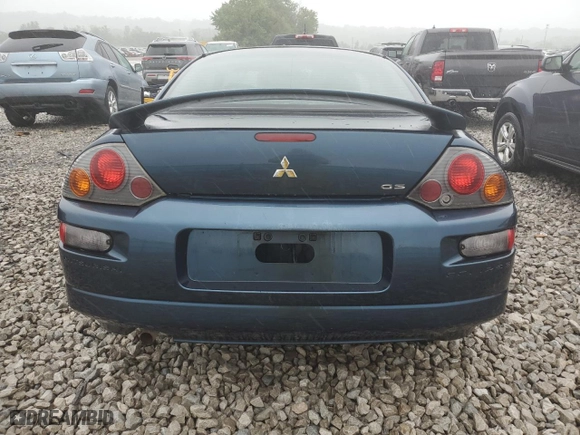 2004 Mitsubishi Eclipse GS with VIN 4A3AC44G64E057741, listed as a Copart auction lot 62163504 with 139,523 mi miles and Clean Title. Bid and sale history available at carsss.com. Image 6.