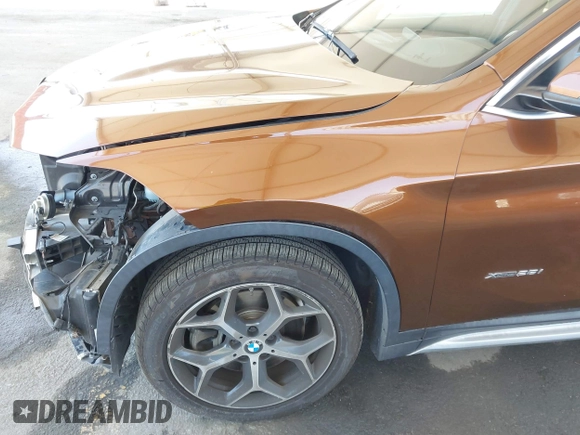 2017 BMW X1 xDrive28i with VIN WBXHT3C34H5F75885, listed as a IAAI auction lot 42655580 with 54,609 mi miles and . Bid and sale history available at DreamBid. Image 18.