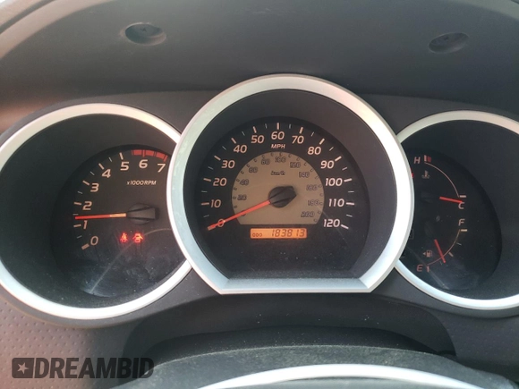 2010 Toyota Tacoma with VIN 5TEMU4FN0AZ672593, listed as a Copart auction lot 59554245 with 183,813 mi miles and Clean title. Bid and sale history available at DreamBid. Image 9.