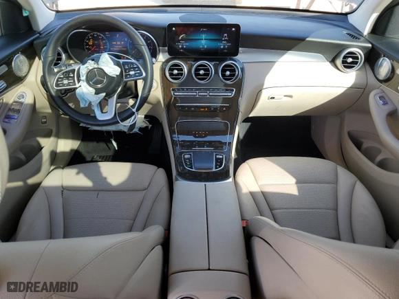 2021 Mercedes-Benz GLC with VIN W1N0G8DB5MV264497, listed as a Copart auction lot 48339425 with 71,798 mi miles and Salvage Title. Bid and sale history available at carsss.com. Image 8.