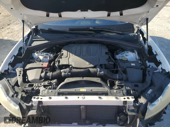 2017 Jaguar F-Pace 35t Premium with VIN SADCJ2BV5HA047548, listed as a Copart auction lot 48497515 with 169,447 mi miles and Salvage Title. Bid and sale history available at DreamBid. Image 12.