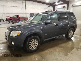 2008 Mercury Mariner Premier with VIN 4M2CU97158KJ16843, listed as a Copart auction lot 50104975 with 119,315 mi miles and Salvage Title. Bid and sale history available at carsss.com. Image 1.