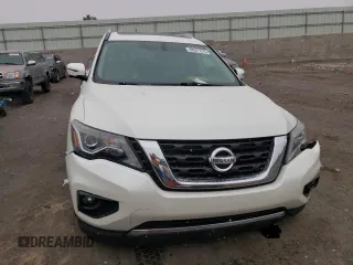 2018 Nissan Pathfinder SV z VIN 5N1DR2MM6JC655324, wystawiony jako Copart lot #88521275 z przebiegiem 125 528 mil mil oraz Szkoda całkowita • Salvage title. Historia ofert i sprzedaży dostępna na DreamBid. Obrazek 5.