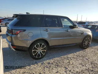 2019 Land Rover Range Rover Sport HSE with VIN SALWR2RK8KA421888, listed as a Copart auction lot 45496225 with 124,145 mi miles and Clean Title. Bid and sale history available at carsss.com. Image 3.