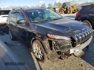 2018 Jeep Cherokee Latitude Plus with VIN 1C4PJLLB1JD510183, listed as a Copart auction lot 85849904 with 86,787 mi miles and Salvage Title. Bid and sale history available at DreamBid. Image 4.