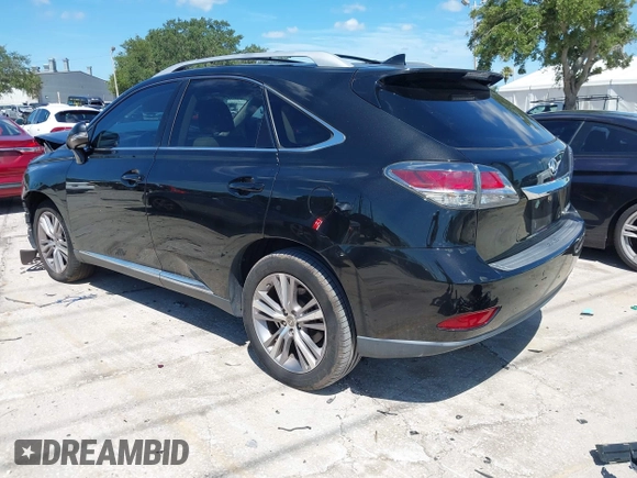 2015 Lexus RX 350 with VIN 2T2ZK1BA6FC167261, listed as a IAAI auction lot 42525557 with 61,802 mi miles and . Bid and sale history available at DreamBid. Image 3.