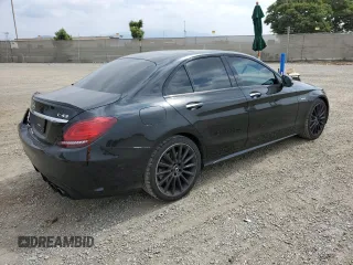 2021 Mercedes-Benz C 43 AMG with VIN W1KWF6EB9MR616681, listed as a Copart auction lot 66901253 with 40,668 mi miles and . Bid and sale history available at DreamBid. Image 3.