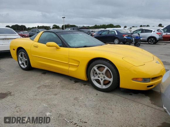 2003 Chevrolet Corvette with VIN 1G1YY22G235104779, listed as a Copart auction lot 74738904 with 0 mi miles and Salvage Title. Bid and sale history available at carsss.com. Image 4.