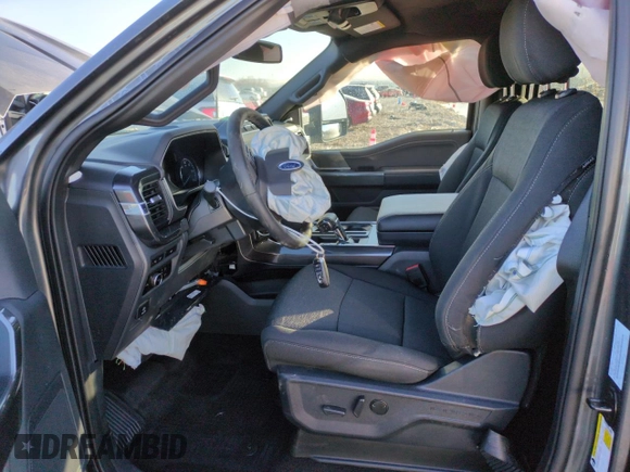 2023 Ford F-150 XL with VIN 1FTFW1E8XPFA49002, listed as a Copart auction lot 41913005 with 20,943 mi miles and Salvage Title. Bid and sale history available at carsss.com. Image 7.
