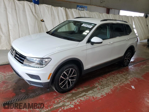 2021 Volkswagen Tiguan SE with VIN 3VV2B7AX5MM009482, listed as a Copart auction lot 54020465 with 91,828 mi miles and Clean Title. Bid and sale history available at DreamBid. Image 1.
