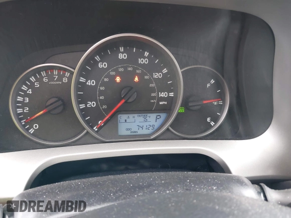 2016 Toyota RAV4 LE with VIN 2T3BFREV6GW516014, listed as a IAAI auction lot 41940997 with 74,129 mi miles. Bid and sale history available at carsss.com. Image 7.