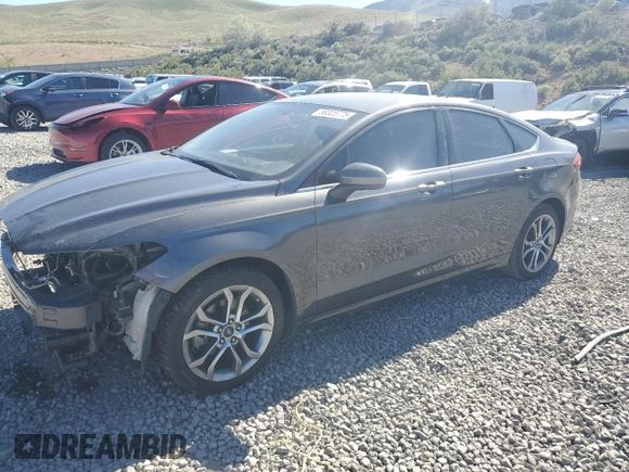 2017 Ford Fusion SE with VIN 3FA6P0H94HR142409, listed as a Copart auction lot 58325775 with 64,462 mi miles and Salvage title. Bid and sale history available at DreamBid. Image 1.