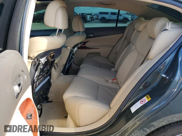 2008 Lexus GS 350 with VIN JTHBE96S780042165, listed as a Copart auction lot 66584414 with 206,625 mi miles and Salvage Title. Bid and sale history available at carsss.com. Image 10.
