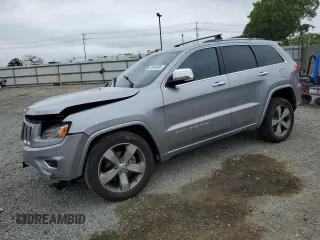 2015 Jeep Grand Cherokee Overland с VIN 1C4RJECG4FC808241, выставлен на аукционе Copart как лот 59699685 с пробегом 67 542 миль миль и Списание • Salvage title. История ставок и продаж доступна на DreamBid. Изображение 1.