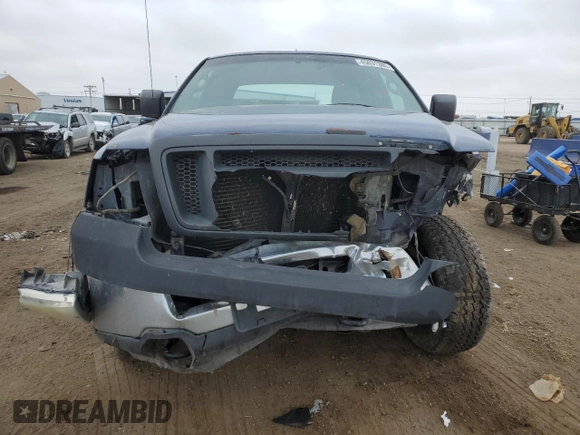 2006 Ford F-150 STX with VIN 1FTRX14W76NB40887, listed as a Copart auction lot 45031305 with 0 mi miles and Salvage Title. Bid and sale history available at carsss.com. Image 5.