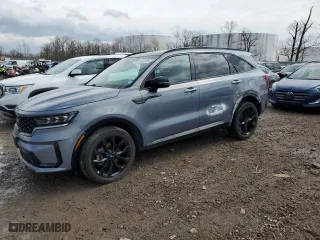 2022 Kia Sorento SX with VIN 5XYRKDLF7NG144591, listed as a Copart auction lot 49123425 with 60,611 mi miles and Non Repairable. Bid and sale history available at carsss.com. Image 1.