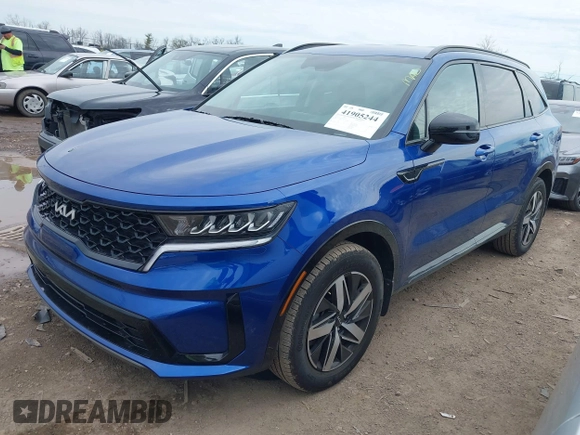 2023 Kia Sorento S with VIN 5XYRL4LC5PG161153, listed as a IAAI auction lot 41905244 with 23,912 mi miles and . Bid and sale history available at DreamBid. Image 17.