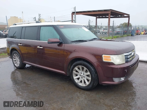 2009 Ford Flex SEL with VIN 2FMEK62C19BA07444, listed as a IAAI auction lot 41794997 with 188,867 mi miles. Bid and sale history available at carsss.com. Image 1.
