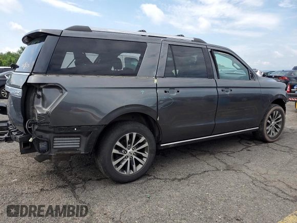 2018 Ford Expedition Max Limited with VIN 1FMJK2AT7JEA18675, listed as a Copart auction lot 62409535 with 121,330 mi miles and Salvage title. Bid and sale history available at DreamBid. Image 3.