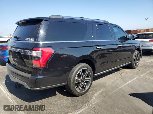 2021 Ford Expedition Max Limited with VIN 1FMJK2AT5MEA63053, listed as a Copart auction lot 60145835 with 39,783 mi miles and Salvage title. Bid and sale history available at DreamBid. Image 3.