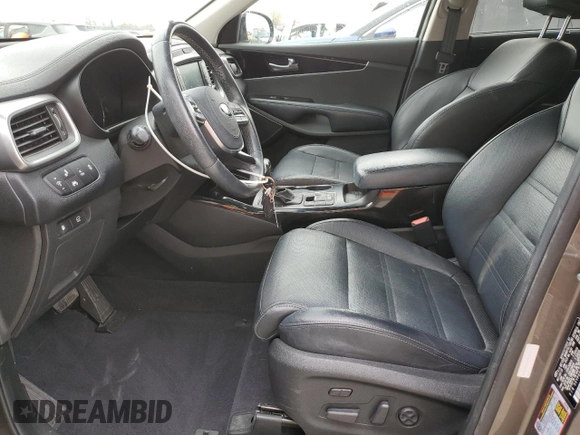 2019 Kia Sorento SX V6 with VIN 5XYPKDA57KG470436, listed as a Copart auction lot 50818545 with 168,760 mi miles and Salvage Title. Bid and sale history available at carsss.com. Image 7.