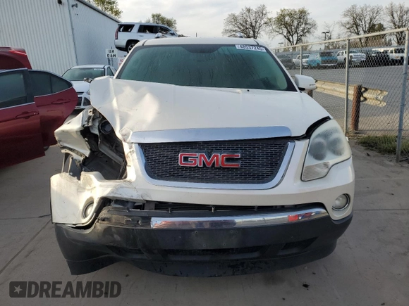 2009 GMC Acadia SLT2 with VIN 1GKER33D39J164222, listed as a Copart auction lot 48537245 with 165,073 mi miles and Salvage title. Bid and sale history available at DreamBid. Image 5.