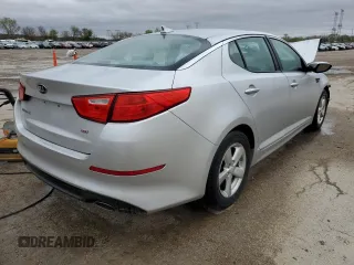 2014 Kia Optima LX z VIN 5XXGM4A73EG266544, wystawiony jako Copart lot #53988705 z przebiegiem 66 356 mil mil oraz Szkoda całkowita • Salvage title. Historia ofert i sprzedaży dostępna na DreamBid. Obrazek 3.