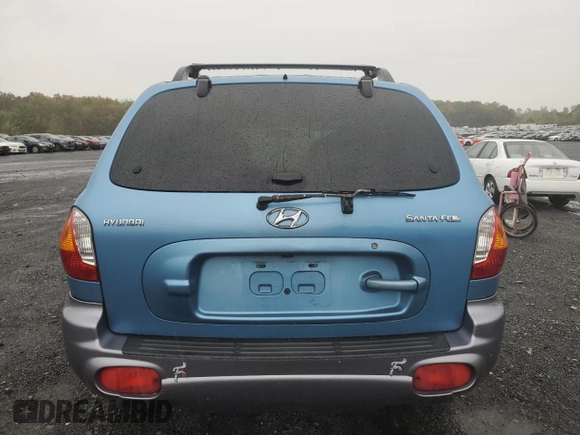 2004 Hyundai Santa Fe with VIN KM8SB12B84U715562, listed as a Copart auction lot 72620004 with 148,416 mi miles and Salvage Title. Bid and sale history available at carsss.com. Image 6.